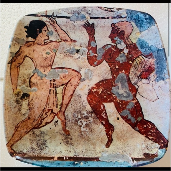 VTG 1970’s Small Italian Trinket trays Decorative Crafts Inc. - Picture 5 of 6